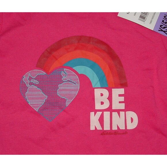 NEW Girls Sz XS (5/6) Multicolored Long Sleeve Tee Shirt 3 Pc Lot EDDIE BAUER - Picture 10 of 10